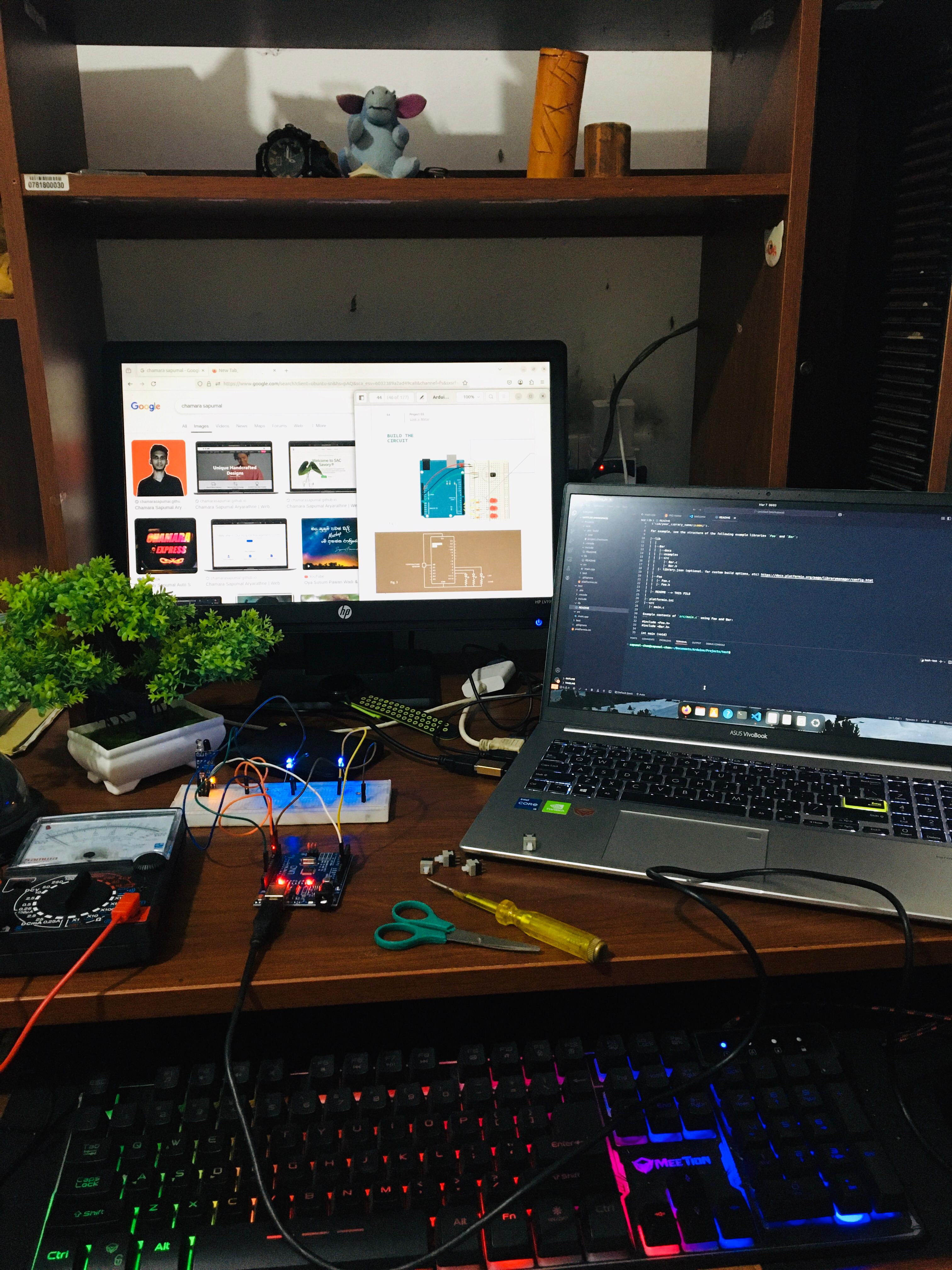 Gesture-Controlled Lighting System