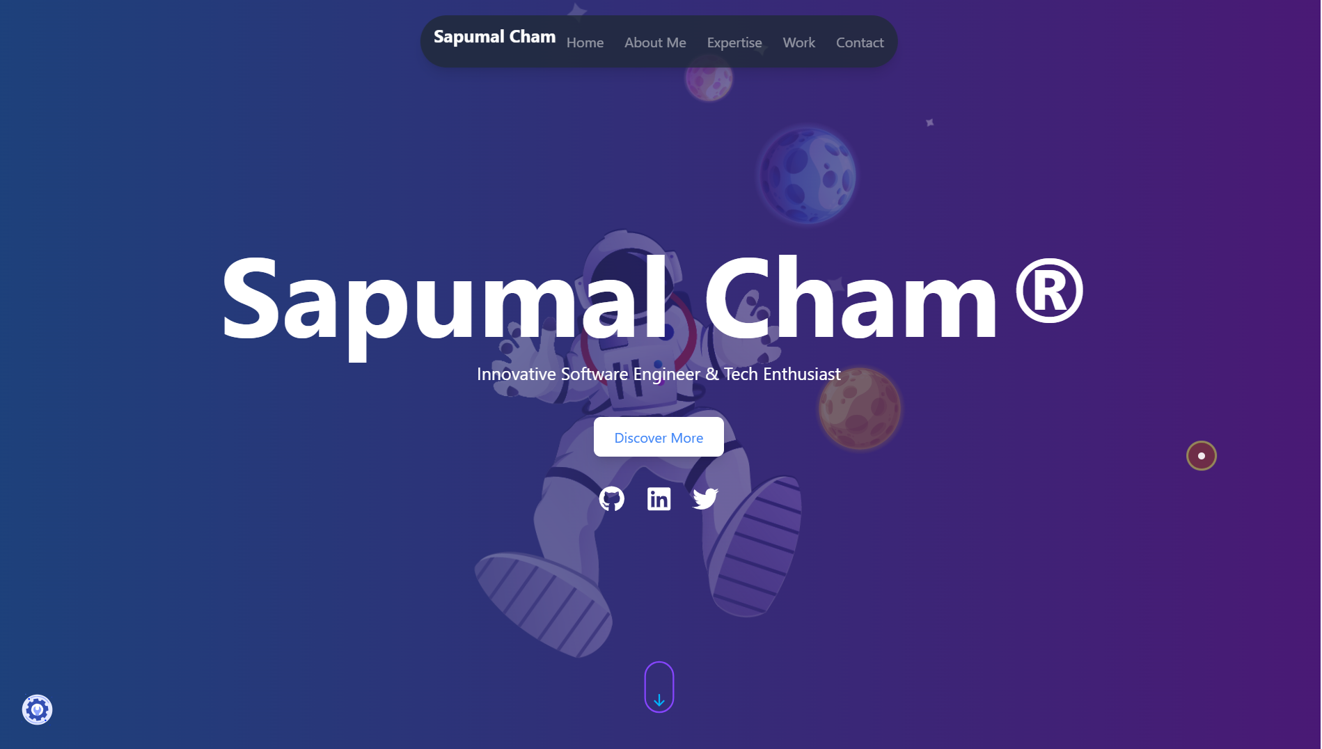 Personal Portfolio preview